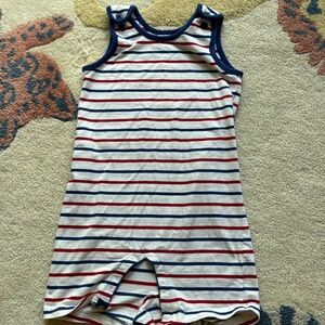 Hanna Anderson sleeveless Romper size 3T